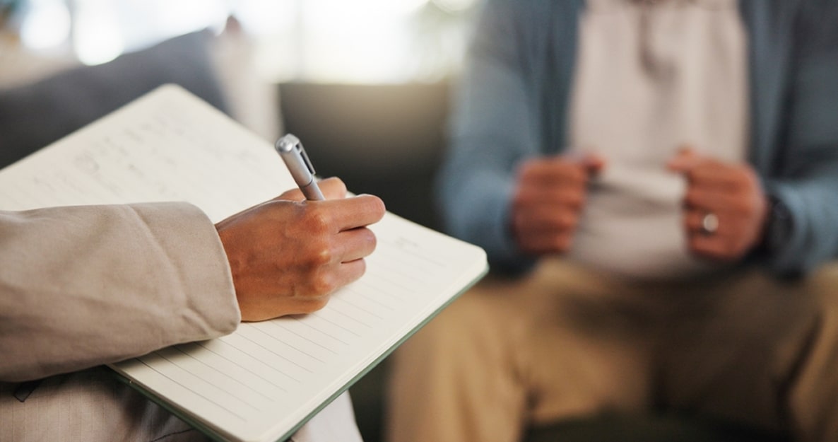 A session with a patient